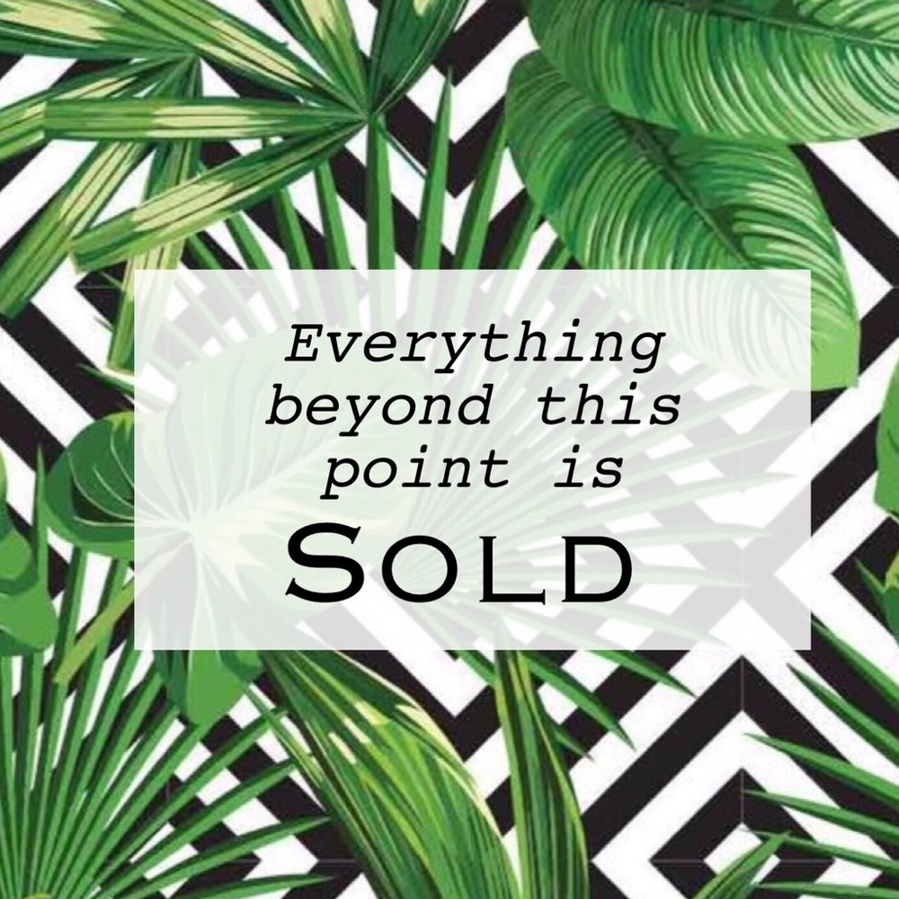 ❣️ITEMS LISTED BELOW ARE ALL SOLD❣️